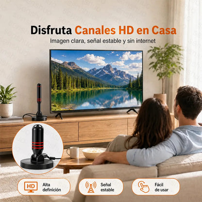 Antena Digital Interior para TV